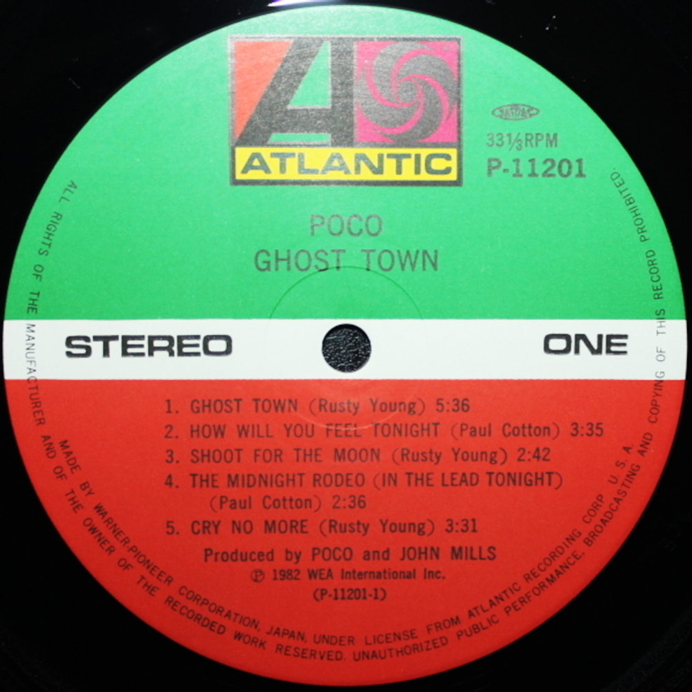 Poco / Ghost Town (LP)