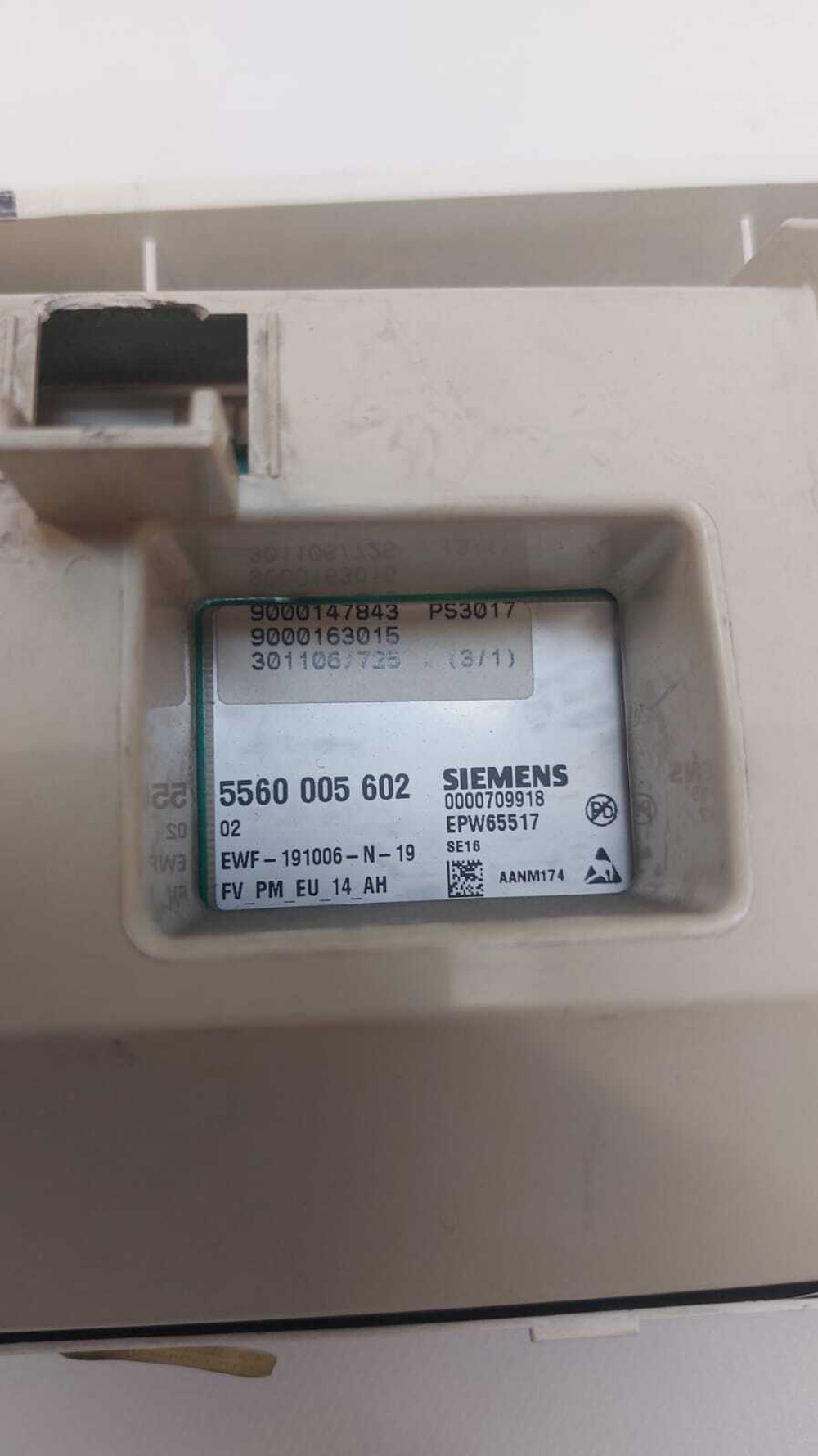 305.1 Модуль (плата) индикации Bosch, Siemens 5560005602+5560006298 б/у