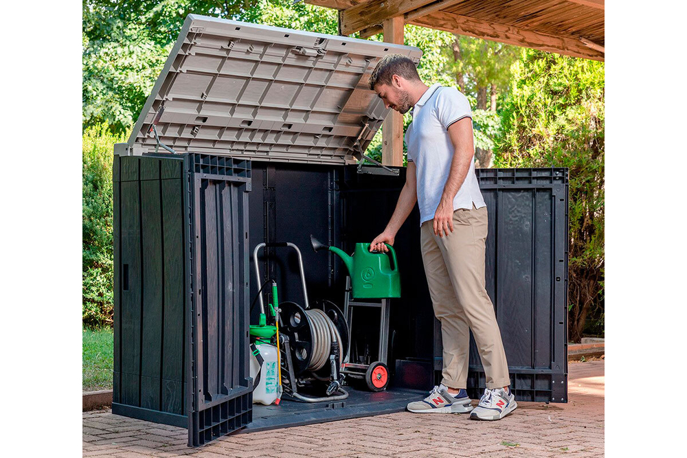 Уличный пластиковый ящик Toomax Storer Plus XL 1270 л Anthracite