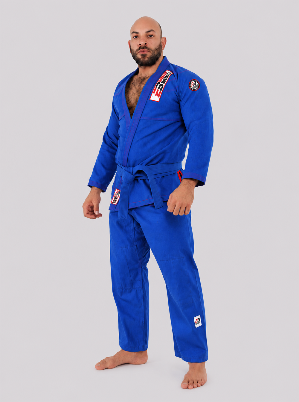Кимоно BJJ бразильское джиу-джитсу ESKHATA  синий
