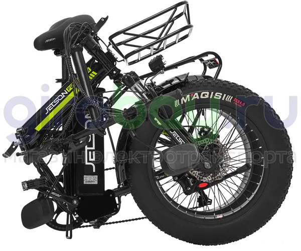 Электровелосипед Jetson F20 BIZON MAX (48V/25Ah) - Чёрный фото №9