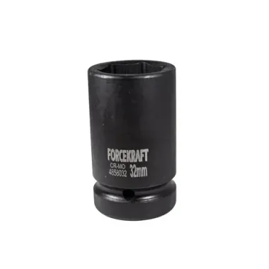Головка ударная 1'', 32мм (6гр.) FORCEKRAFT FK-4858032