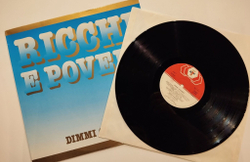 Винтажная виниловая пластинка LP Ricchi E Poveri Dimmi Quando (Italy 1986)