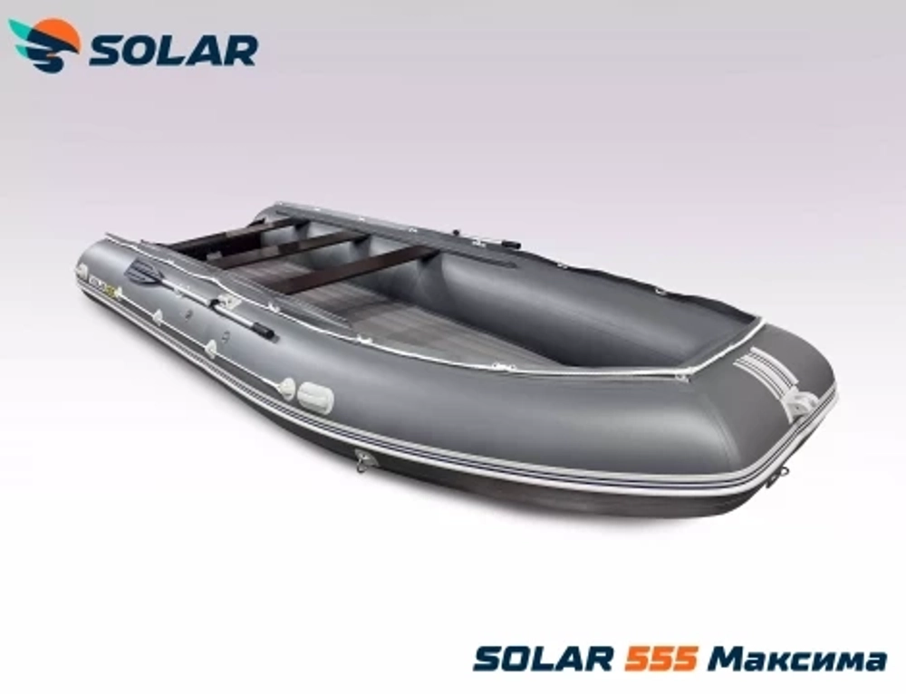 Лодка надувная моторная solar-555 к