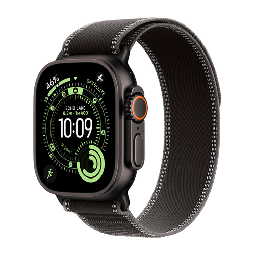 Умные часы Apple Watch Ultra 3 (2025) GPS + Cellular, 49mm, Black Titanium Case with Black/Charcoal Trail Loop, M/L
