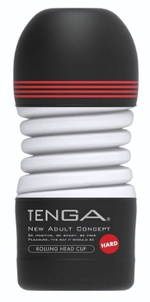 Мастурбатор TENGA Rolling Head Cup Hard (Цвет: черный)