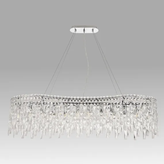 Подвесная люстра Abril ABRIL SP12 L1200 Crystal Lux