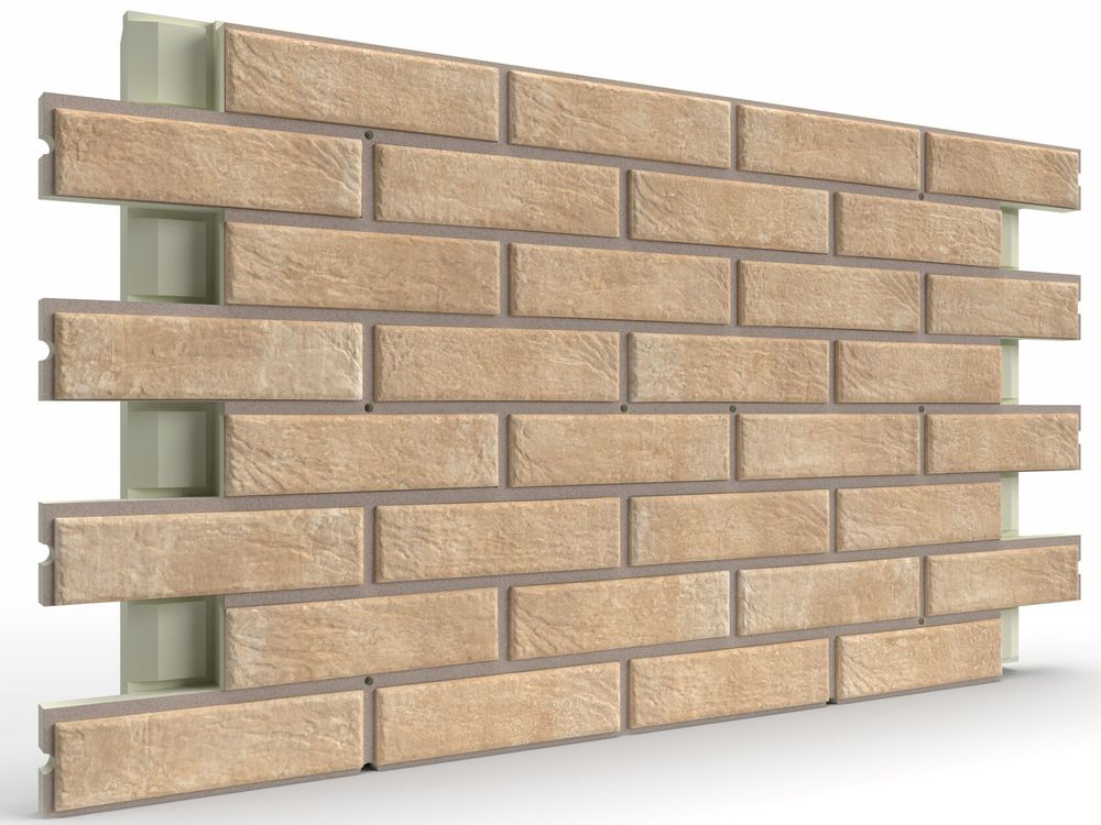 Термопанель ППУ Element Klinker Loft Brick Salt 102,8 x 61,6