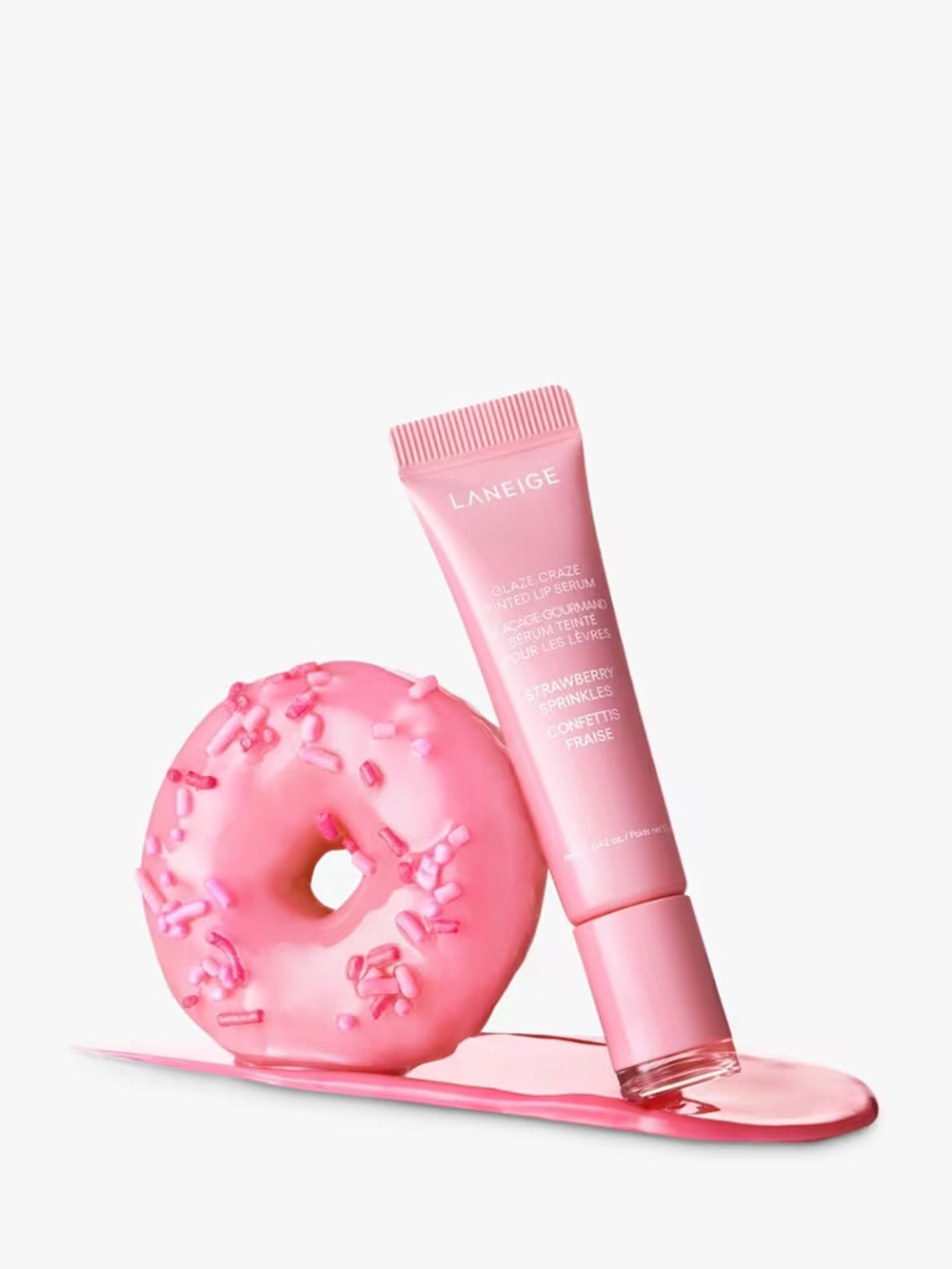 Бальзам сыворотка для губ Laneige Tinted Lip Serum Strawberry Sprinkles