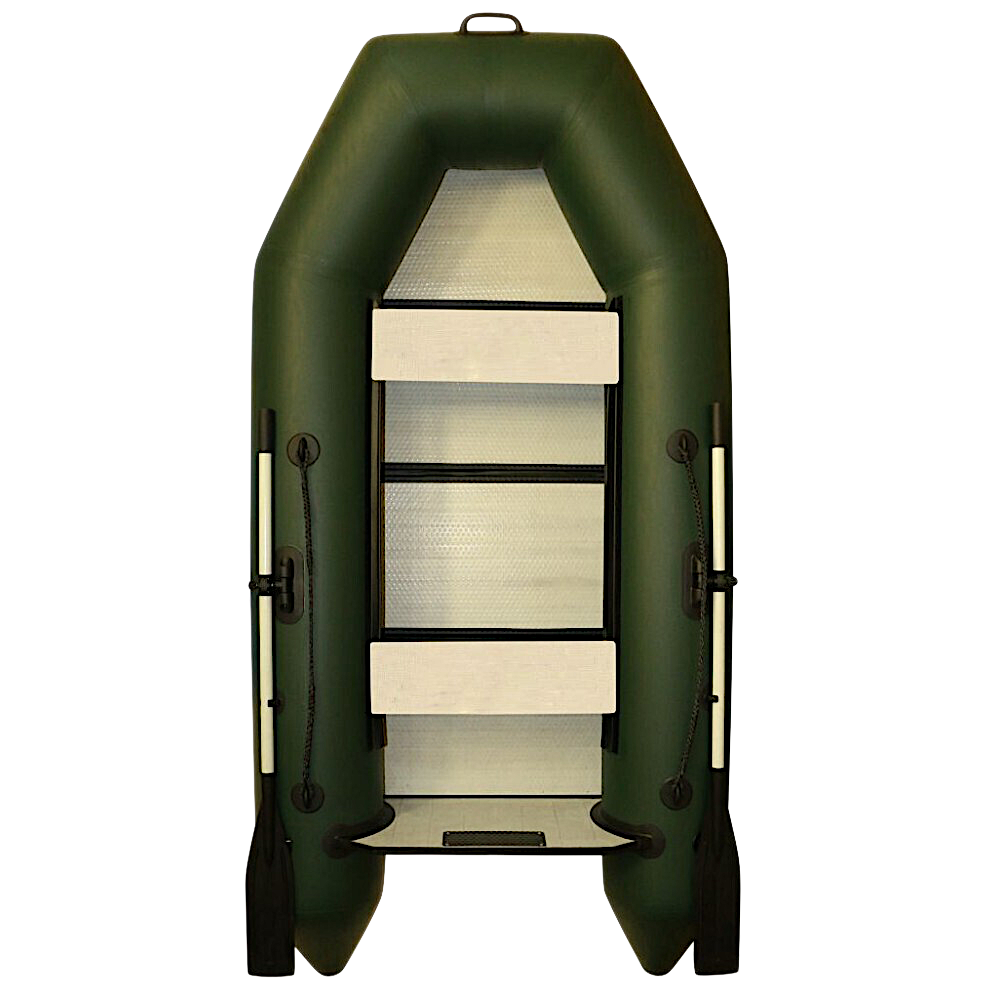Лодка ПВХ Polar Bird Чирок PB-300ТМ Teal со стеклокомпозитной сланью -