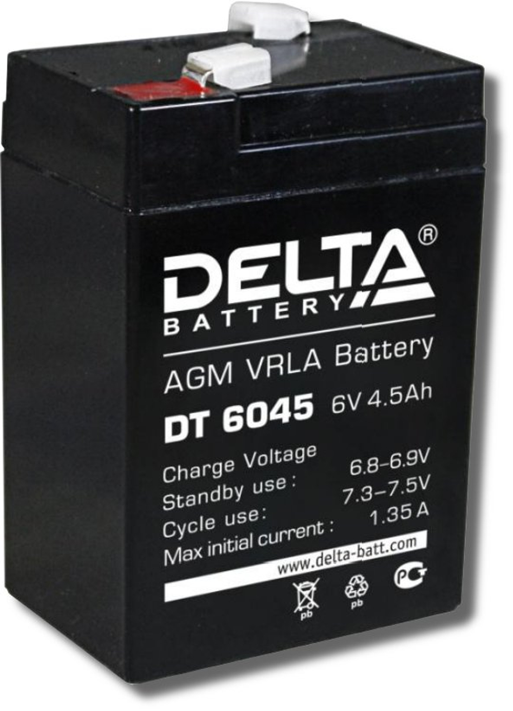 DT 6045 Delta Аккумулятор герметичный свинцово-кислотный