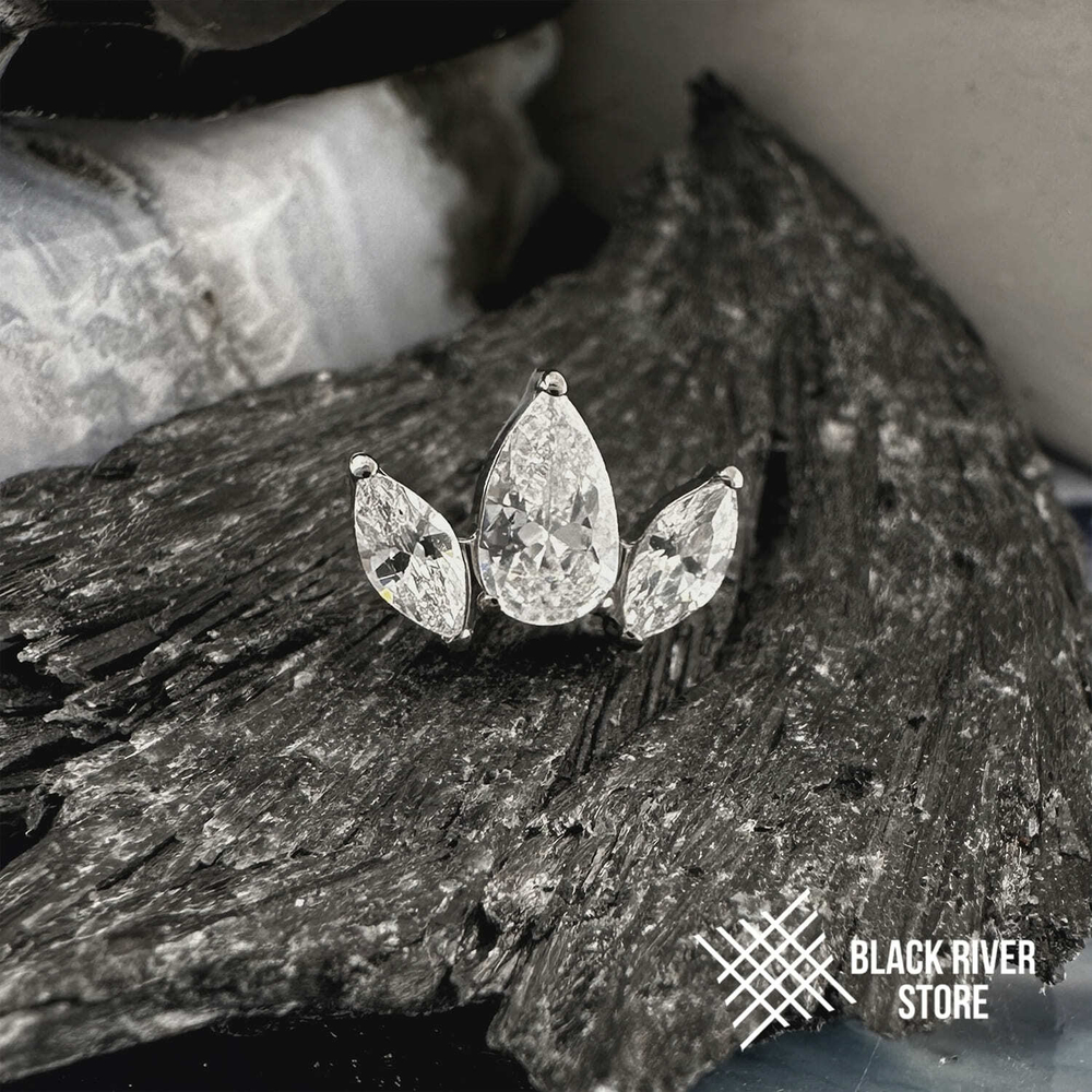 3K Pear Crystal