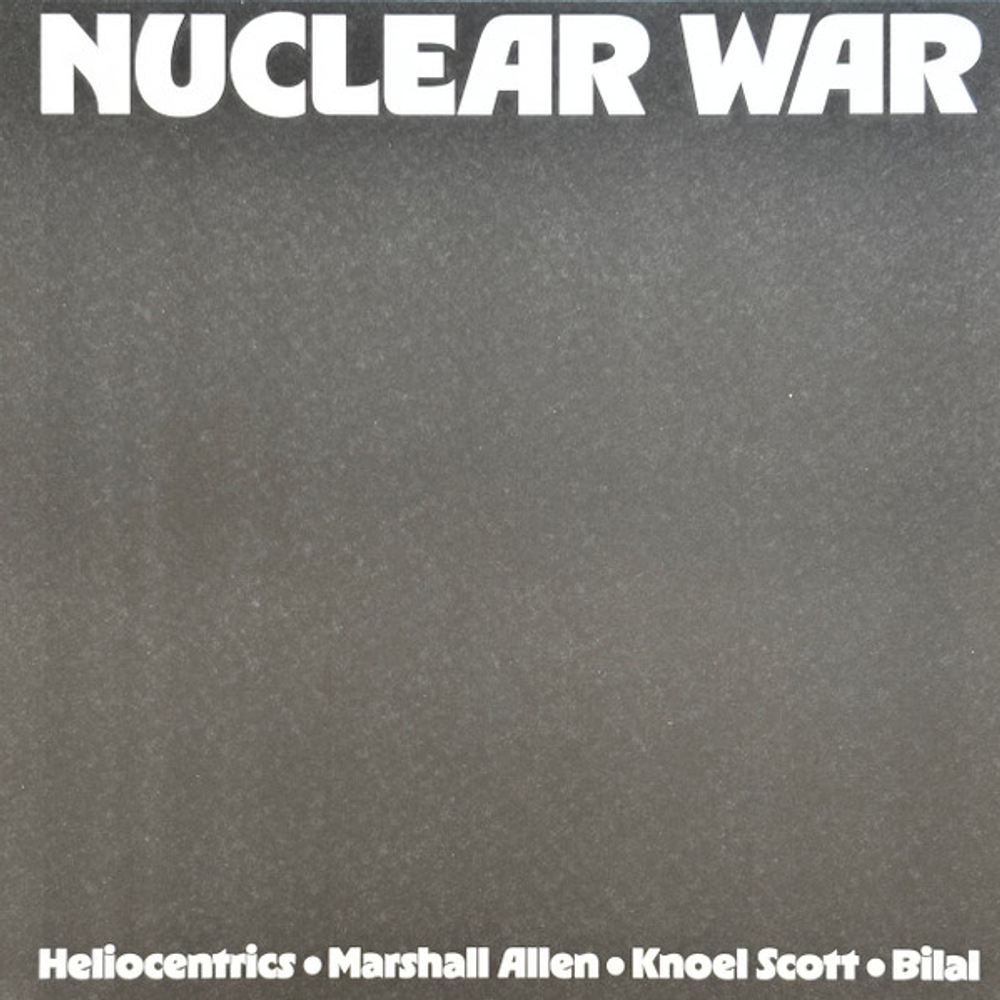 The Heliocentrics, Marshall Allen, Knoel Scott, Bilal - Nuclear War - Yellow & Orange Hazardous LP - RSD 2026