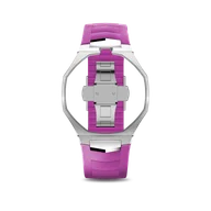 Корпус для часов POP-Swatch x AP - HUIT BLANC из 2 ремешков