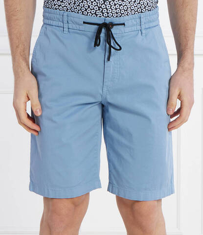 Шорты Chino-tapered-DS-1-S BOSS ORANGE - голубой(50509481)