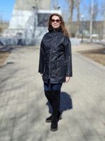 Куртка-ветровка женская чёрная "Деми"