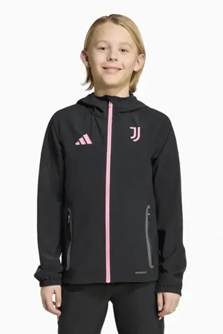 Ветровка adidas Juventus FC 25/26 Competition Vis Tech Travel Junior - черный