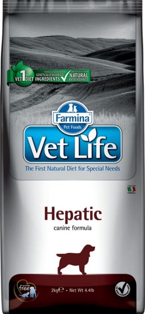 Сухой корм Farmina HEPATIC при хронической печеночной недостаточности 12кг Сухой корм Farmina HEPATIC при хронической печеночной недостаточности 12кг