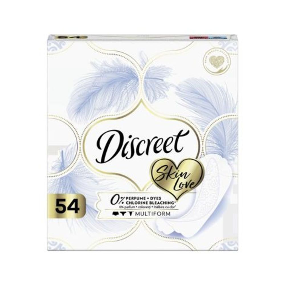 Прокладки Дискрит Ежедн Skin Love Multiform 54шт