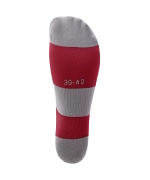 Гетры футбольные CAMP BASIC SOCKS, гранатовый/серый/белый