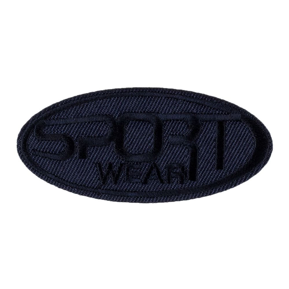 Аппликация термоклеевая "Sport wear синий" 3x7 см, №07/5, 5 шт, №1742, Gamma Аппликация термоклеевая "Sport wear синий" 3x7 см, №07/5, 5 шт, №1742, Gamma