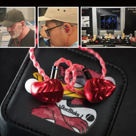 Hidizs MK12 x DucBloke 4.4mm Red