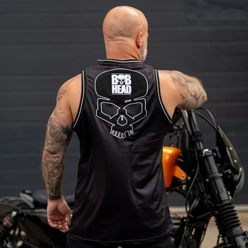 Майка Sleeveless Rascal Jersey black/white BOBHEAD