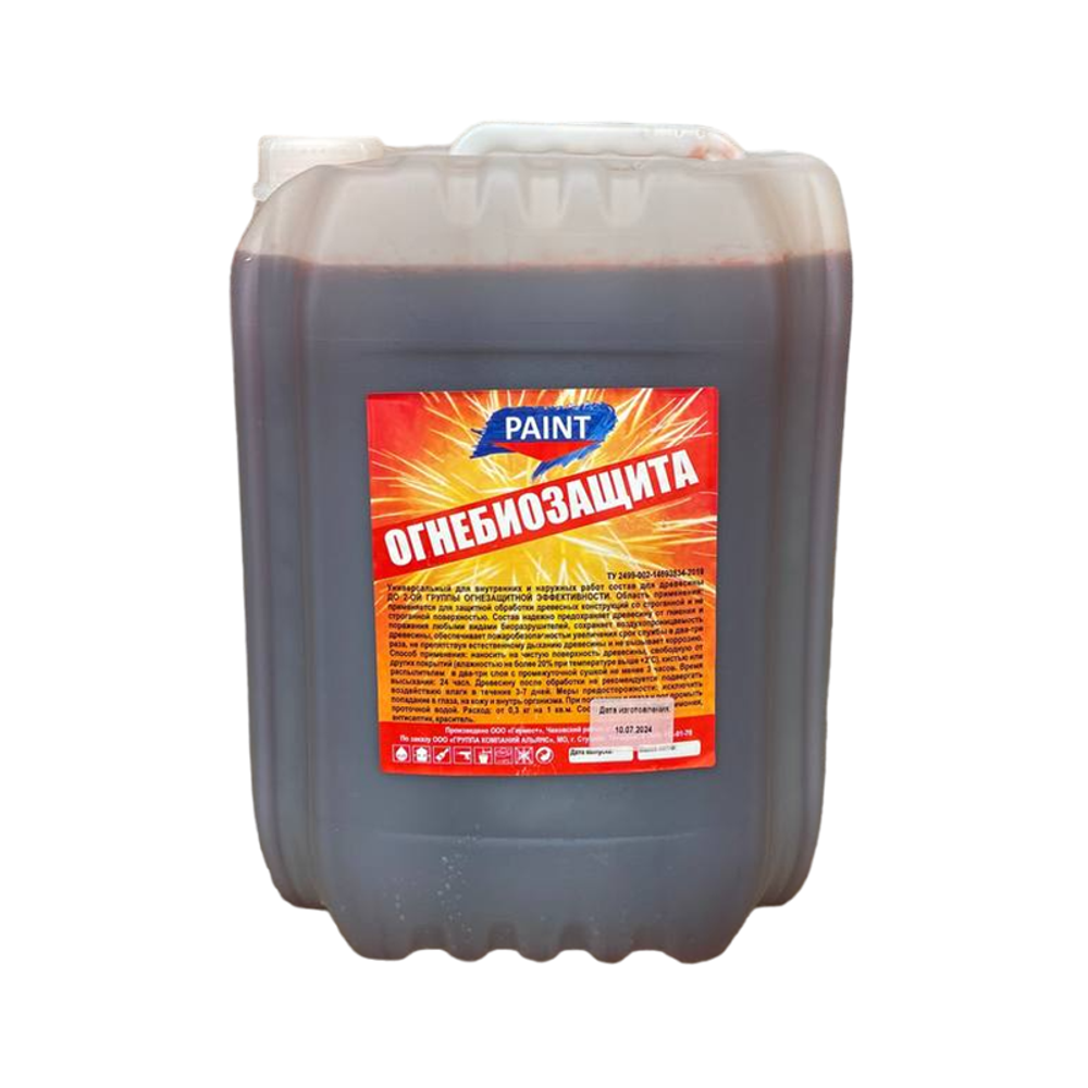 Огнебиозащита PAINT 5 л Огнебиозащита PAINT 5 л