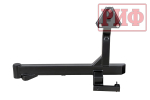 Бампер силовой задний Toyota Land Cruiser 200 2007-2015 c квадратом под фаркоп и калиткой, стандарт РИФ