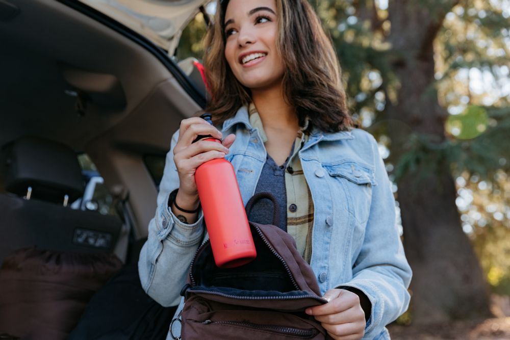 Бутылка Klean Kanteen Classic Narrow Sport 18oz (532 мл) Tiger Lily