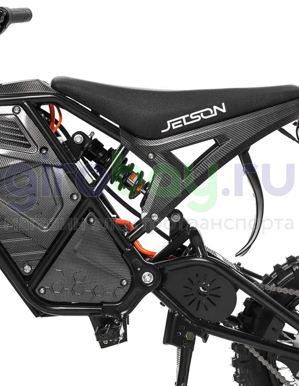 Электропитбайк Jetson MAGNUM 1000W (48V/25Ah) - Карбон фото №16