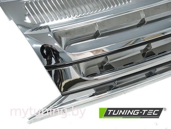 Решетка радиатора CHROME BLACK для VW T5 10-15