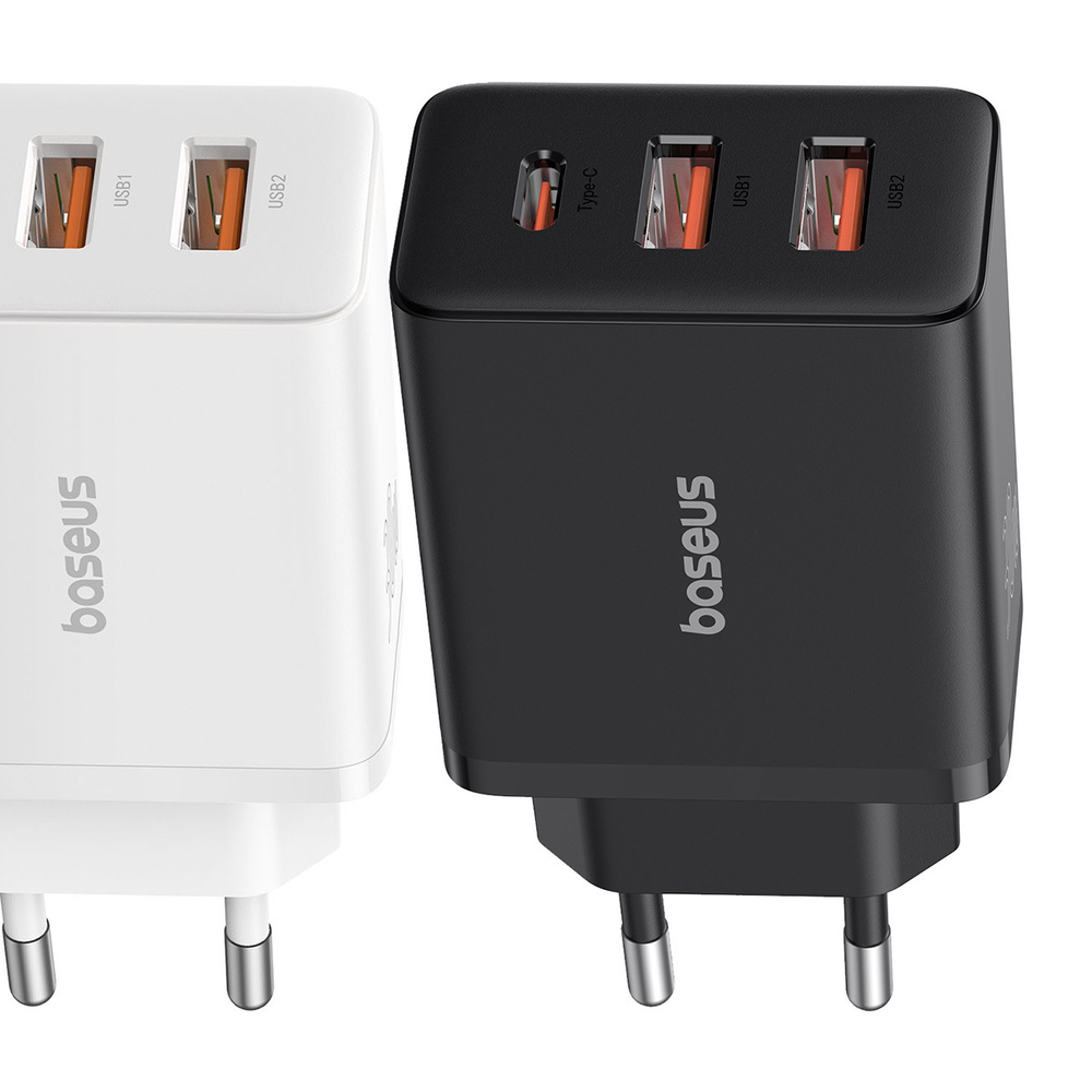 Зарядное устройство Baseus Cube GaN5 2U+C 30W