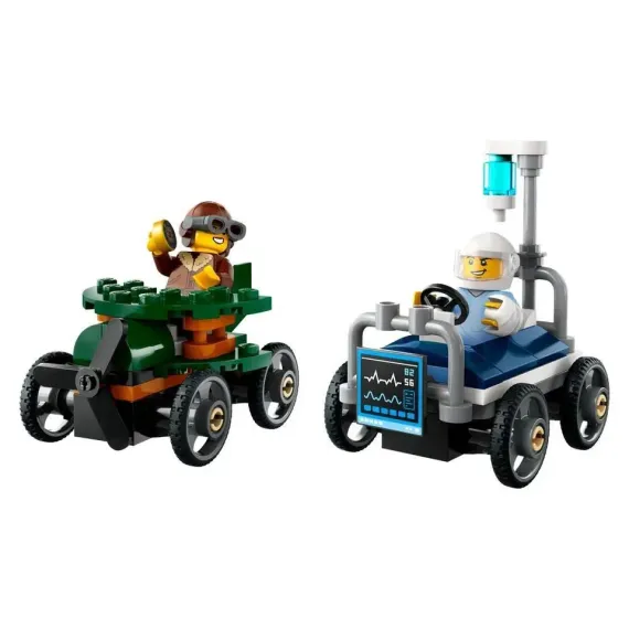 LEGO Constructor City Airplane vs. Hospital Bed