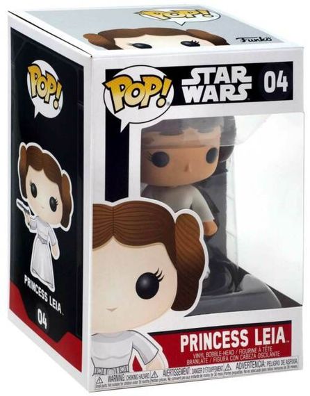 Funko POP Movie: Star Wars Princess Leia Bobble Head Vinyl Figure