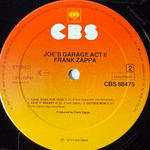 Frank Zappa - Joe's Garage Acts II & III 2LP (Голландия 1979г.)