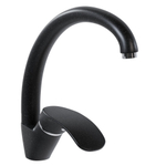 Смеситель для кухни 35к MIXLINE  МЛ-ГС02 (ML-GS02) (308) черный высок. излив