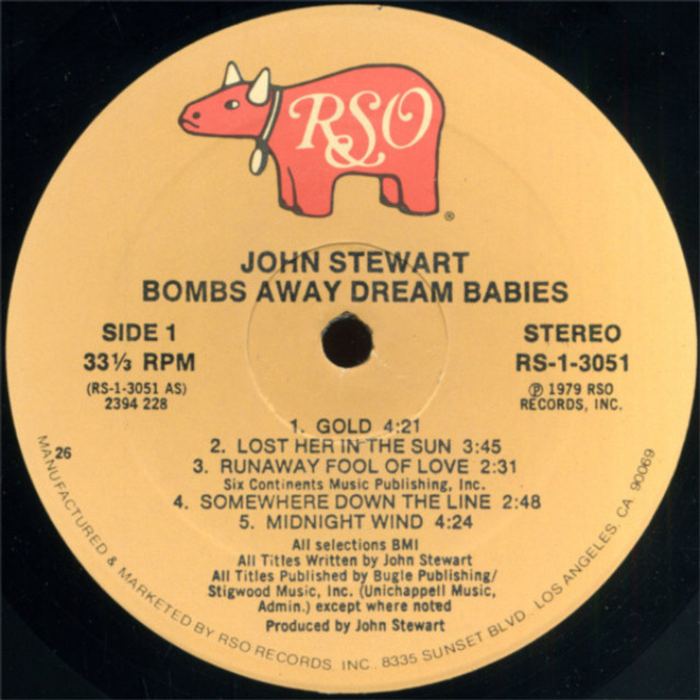 John Stewart / Bombs Away Dream Babies (LP)