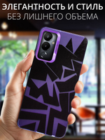 Дизайнерский чехол из пластика для TECNO POVA 4 (не PRO,NEO) с усиленной защитой камеры и глянцем