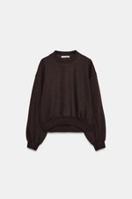 Basit pamuklu sweatshirt - ZARA
