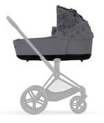 Коляска 2 в 1 Cybex Priam IV Chrome Brown Dream Grey (Simply Flowers Grey)