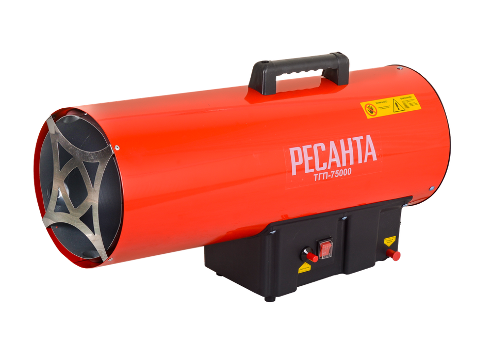 Газовая тепловая пушка РЕСАНТА ТГП-75000 - прямого нагрева / 75 кВт