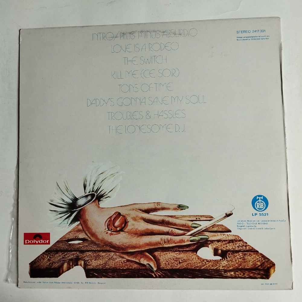 Винтажная виниловая пластинка LP Golden Earring Switch (Югославия 1975)