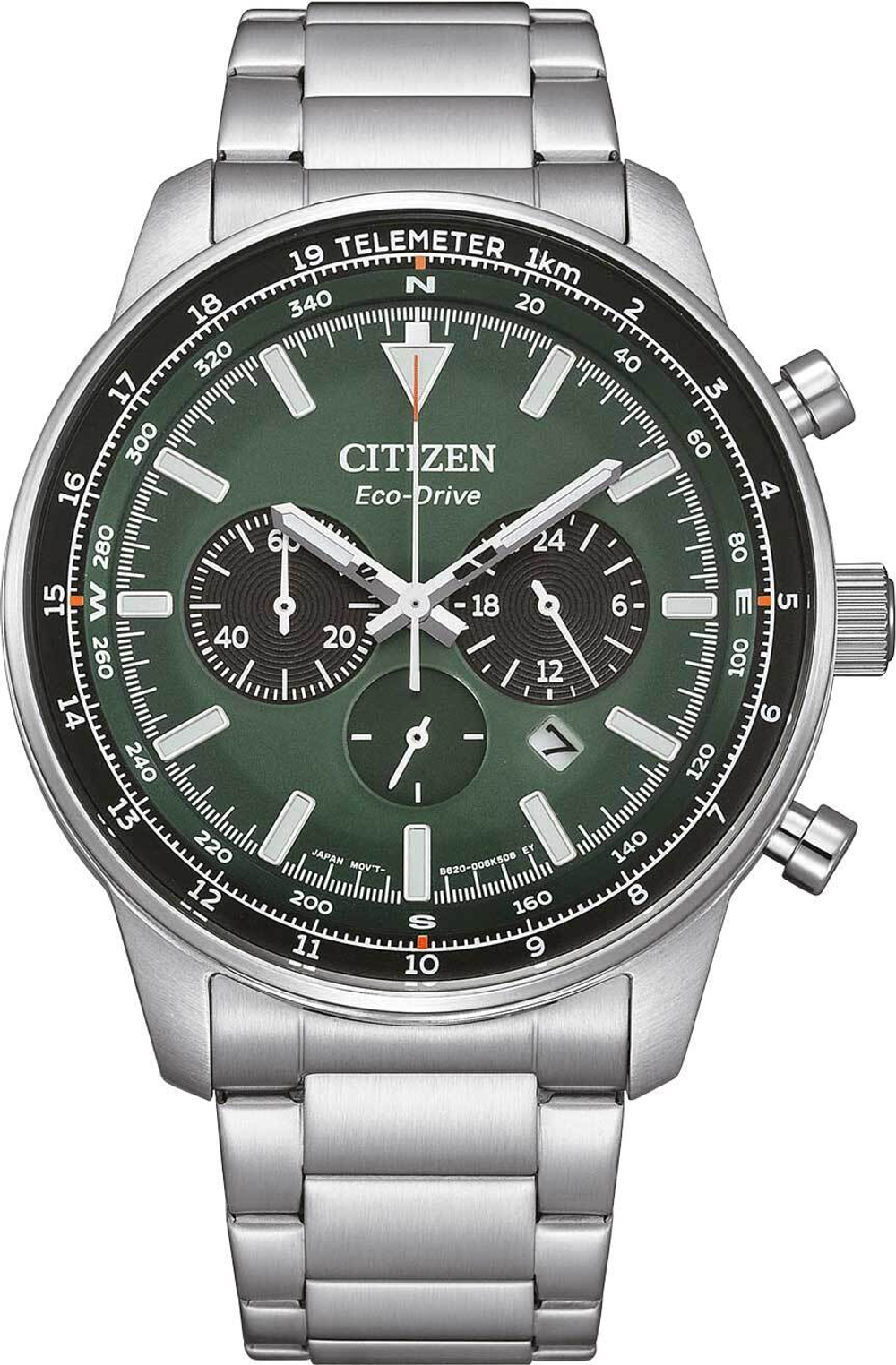 Японские наручные часы Citizen CA4500-91X с хронографом