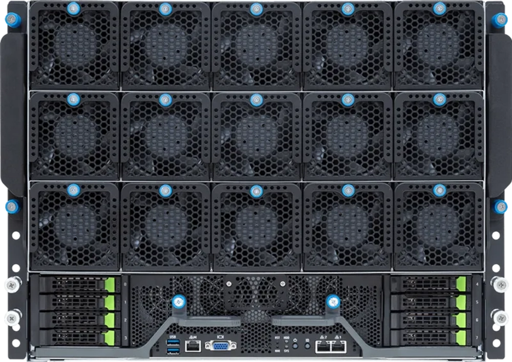 HPC/AI Server - AMD EPYC™ 9005/9004 - 8U DP NVIDIA HGX™ B300