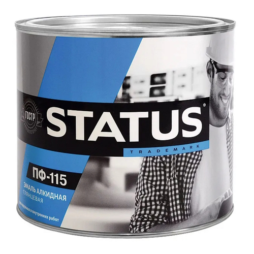 Эмаль ПФ-115 РАДУГА STATUS  светло-серая 10кг