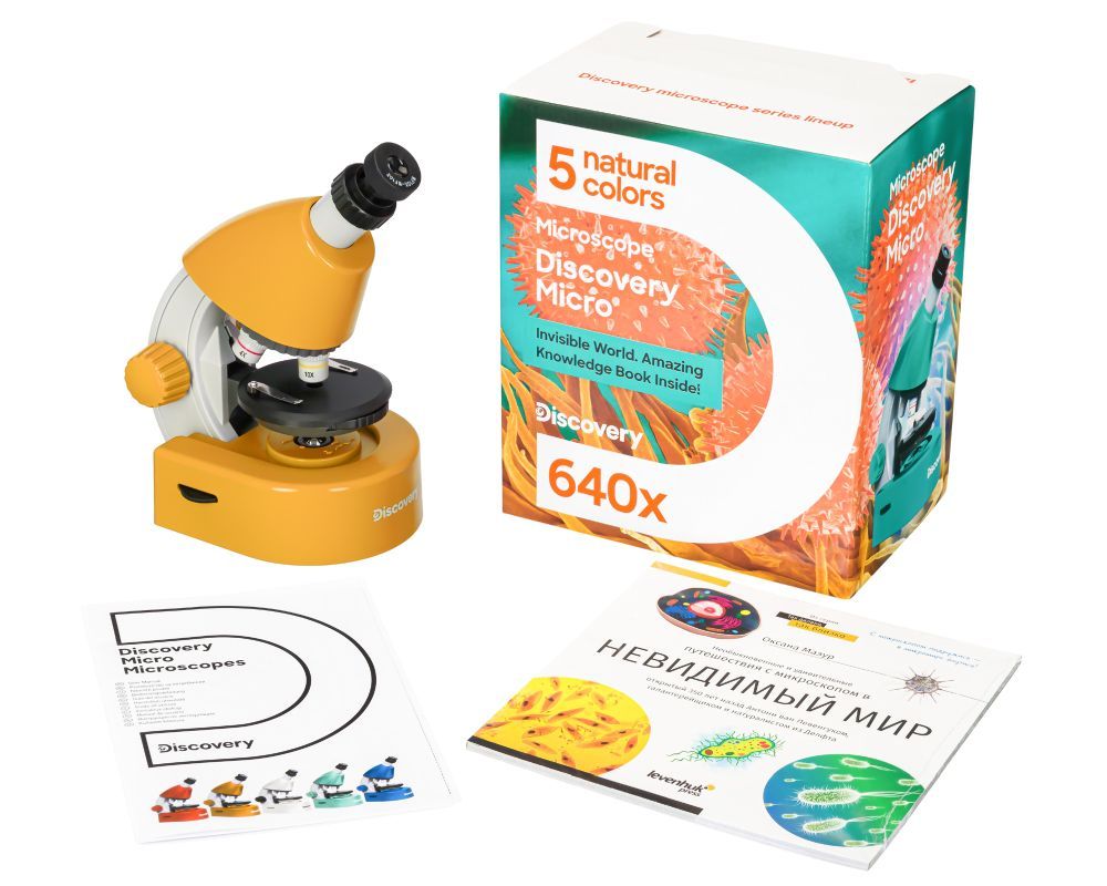 Микроскоп Levenhuk Discovery Micro с книгой, 77954