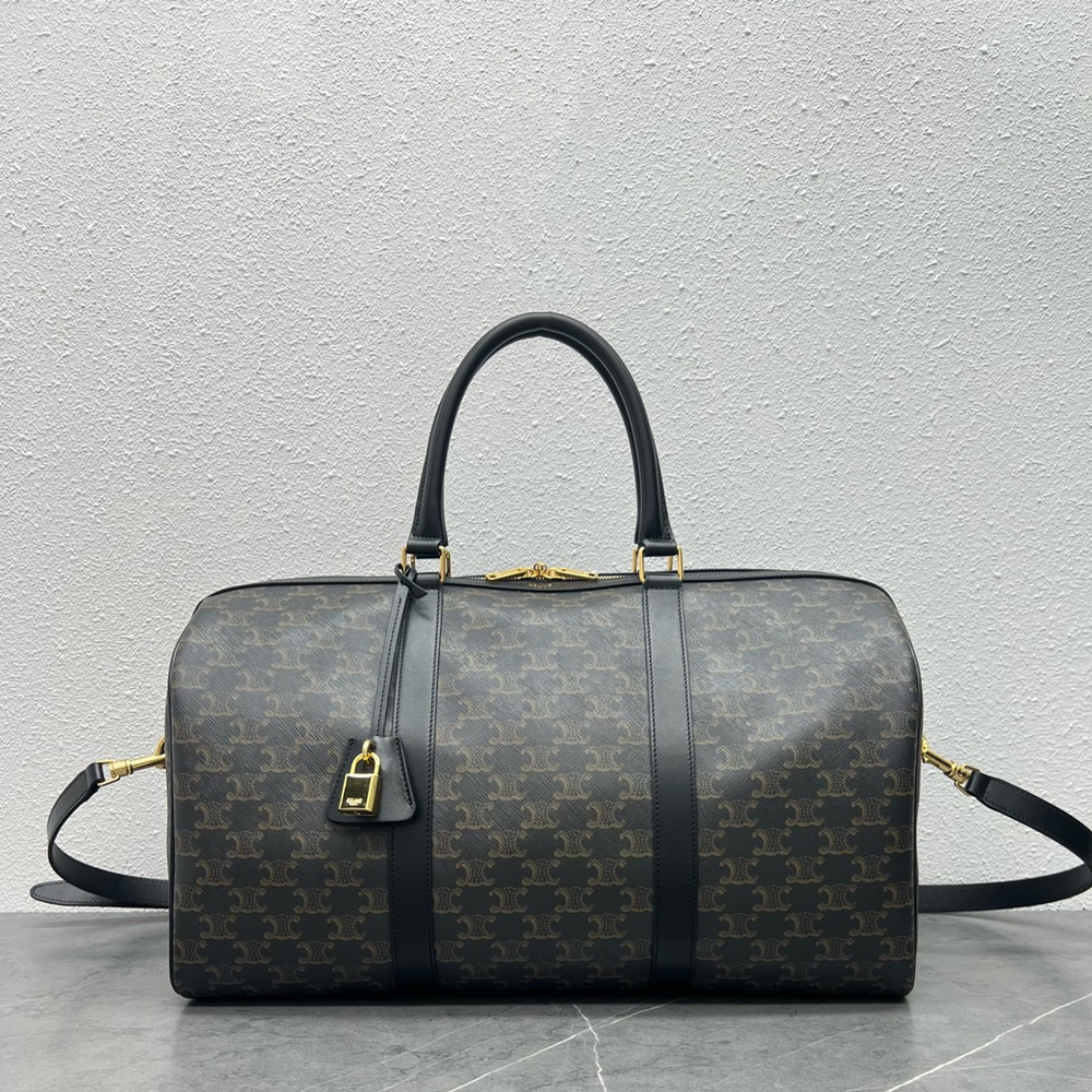 Дорожная сумка Celine, чёрная — фото 2