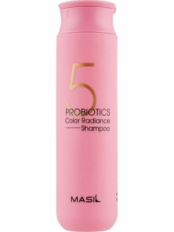 Masil 5 Shampoo Probiotics Color Radiance Шампунь с пробиотиками для защиты цвета, 300 мл