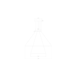 Подвесная люстра Arte Lamp VERITATE A2211SP-2WH, 1хLED